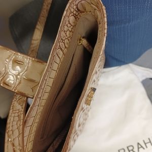 Brahmin Marley Croc Melbourne crossbody